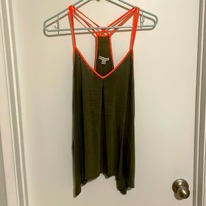American Eagle army green tank